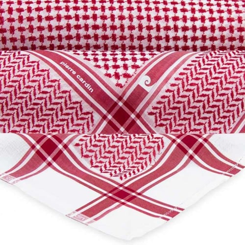 شماغ بييركاردان كلاسيك احمر