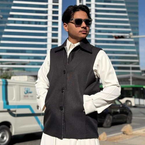 سديري - أسود ' كشميري