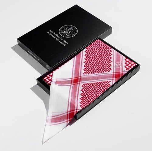 شماغ العطار كلاسيك أونيكس أحمر