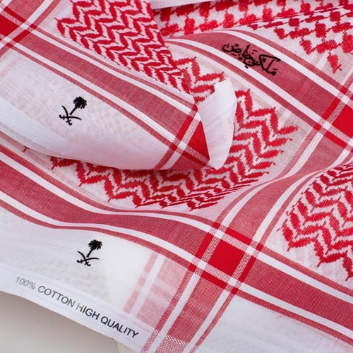 بكج 3 اشمغة ملكي خاص أحمر الأول