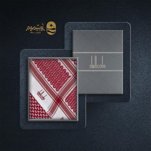 شماغ ديليكيت أحمر2022