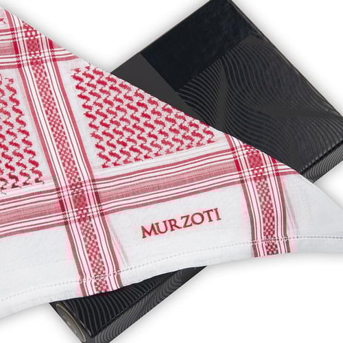 شماغ مرزوتي احمر SMOR4