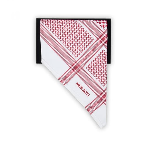 شماغ مرزوتي احمر SMOR4