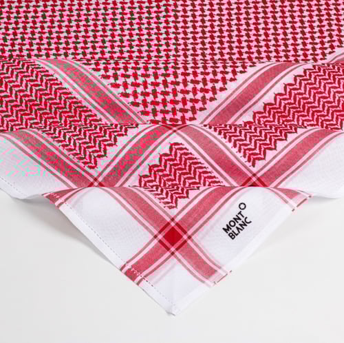 عرض شماغ مونت بلانك ( أحمر +أبيض)