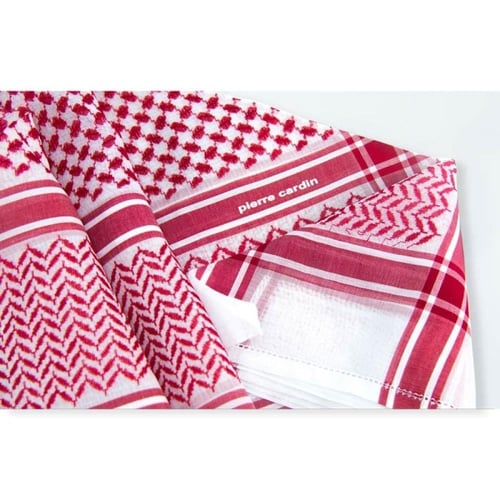 شماغ بييركاردان كلاسيك احمر