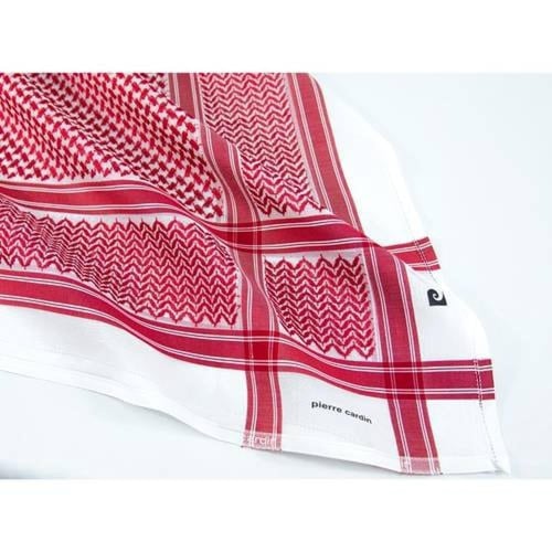 شماغ بييركاردان مودرن احمر PH-R