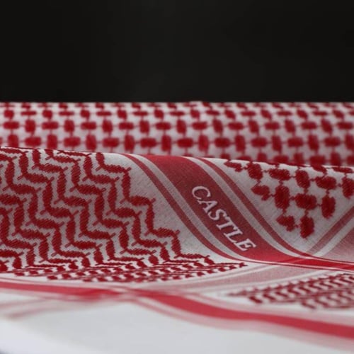 شماغ كاستل احمر كلاسيك