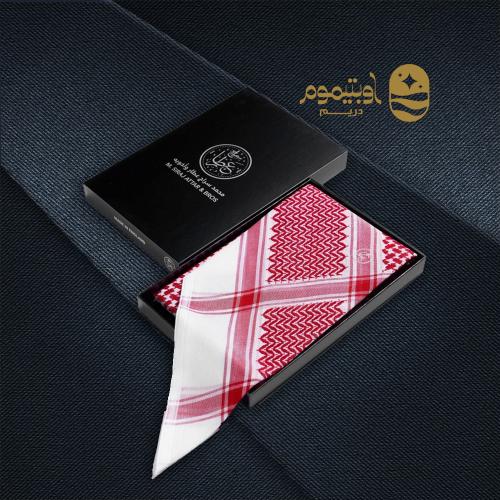 شماغ العطار كلاسيك أونيكس أحمر