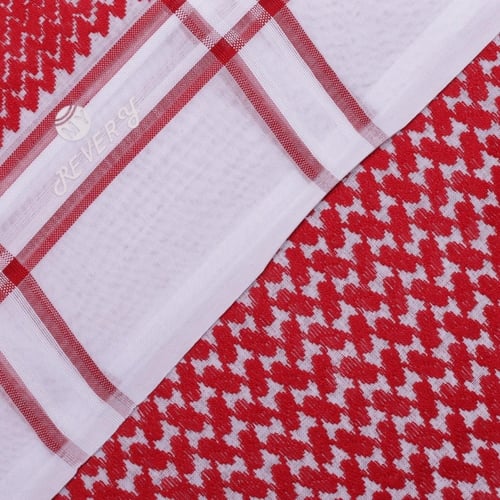 شماغ REVERY خطوط حمراء موديل 2024