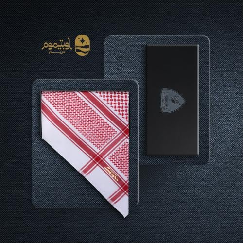 شماغ احمر لامبورغيني انجليزي LAM-R