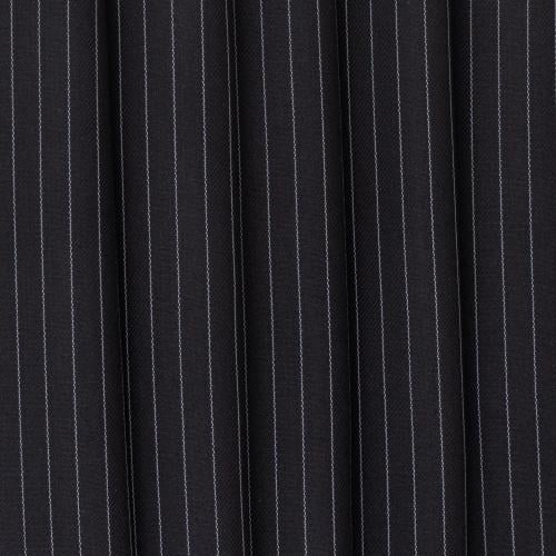 قماش شتوي مقلم اسود