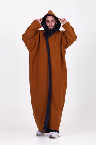 فروه دبل فيس كحلي مع جملي