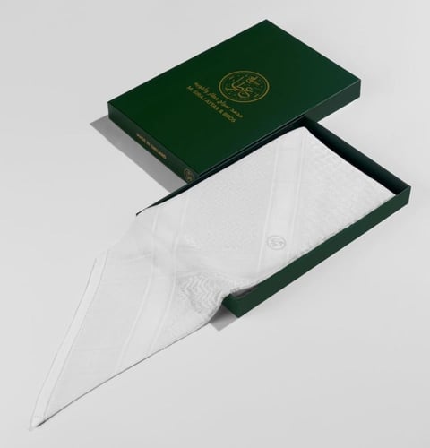 شماغ العطار بدر ( ابيض )