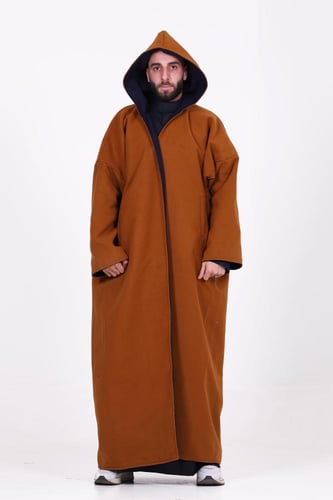 فروه دبل فيس كحلي مع جملي