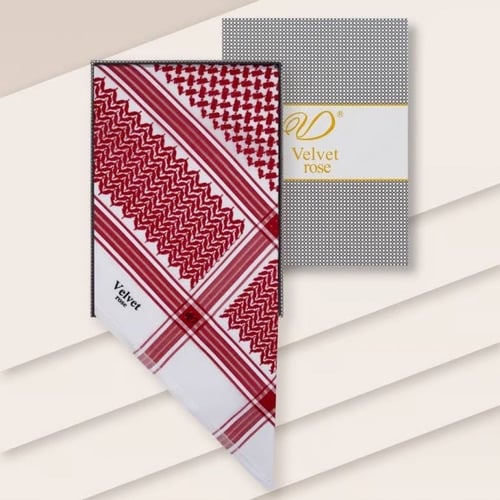 شماغ فيلفت روز انجليزي 2023