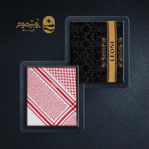 شماغ ليوني الانجليزي لون فاتح