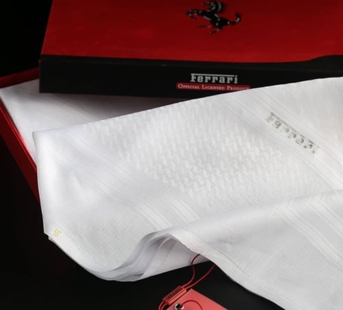شماغ فيراري الابيض