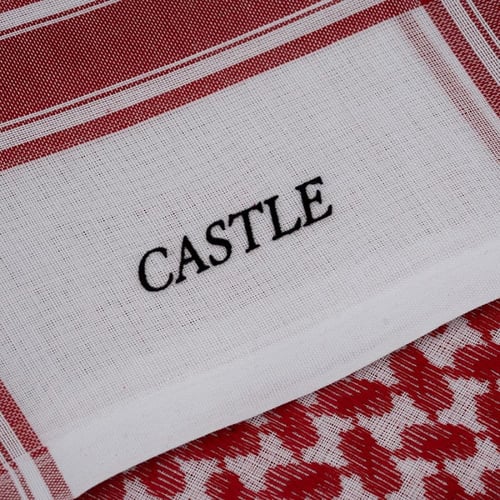 شماغ كاستل أحمر2022