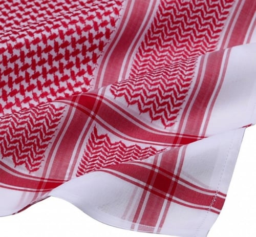 شماغ ديفنشي الانجليزي دم الغزال