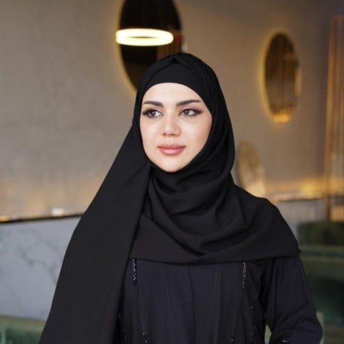 طرحه ربط لون اسود