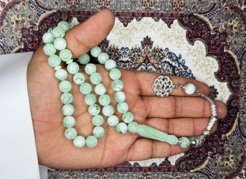 سبحة بكلايت نعناعي مخلوط طربزونة