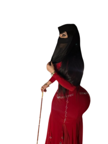 فستان احمر استرتش كوري كرستال مموج فخم
