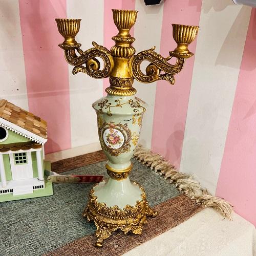 حامل شموع رويال على الطراز الفيكتوري لون تيفاني |...