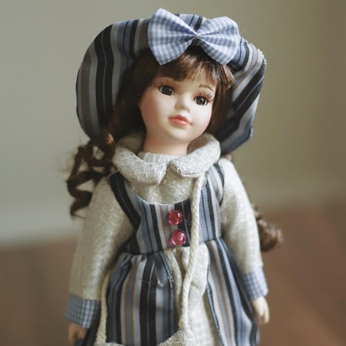 عروسة سيراميك |Ceramic Doll Size:-30 cm