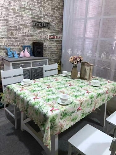 مفرش طاولة قطني مقاس220*135 | Cotton table Cloth