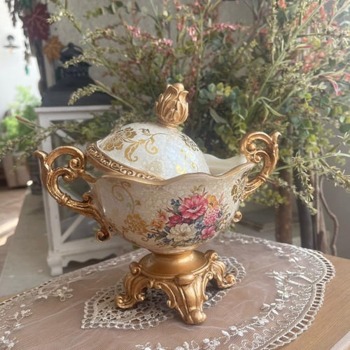 حافظة دائريه رويال متعددة الاستخدام بالغطاء لون بي...