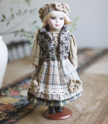 عروسه سيراميك | Ceramic Doll Size:-40 cm