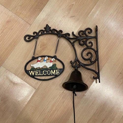 جرس زاوية معدنية | Iron Decoration Bell