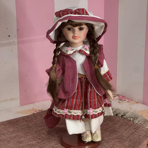 عروسة سيراميك |Ceramic Doll Size:-30 cm