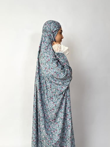 جلال صلاة 1 قطعة كم دانتيل | Prayer Dress 1 Part L...