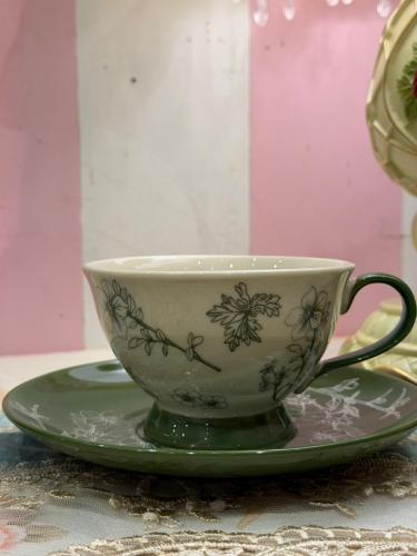 كوب شاي وصحن 220 مل |Tea Cup & Saucer 220 ml