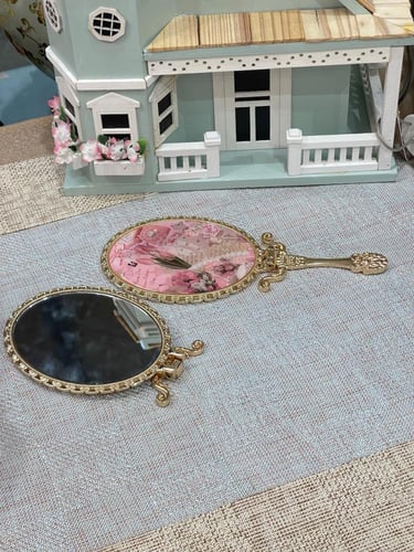 مرايا يدوية | Hand Mirror Size:-17x7 c