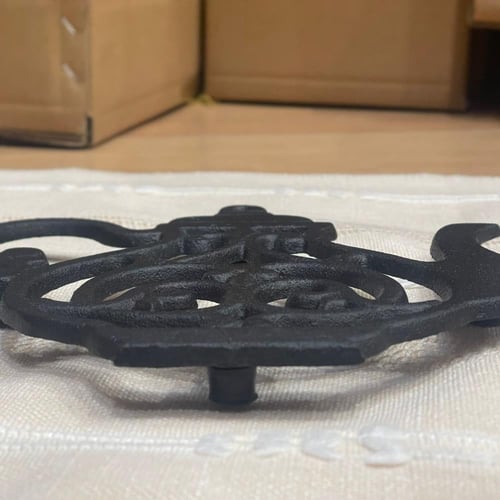 قاعدة قوري حرارية معدنية | Iron Teapot Mat