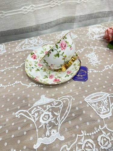 كوب شاي وصحن 220 مل |Tea Cup & Saucer 220 ml