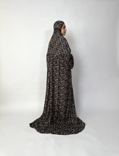 جلال صلاة 1 قطعة كم دانتيل | Prayer Dress 1 Part L...