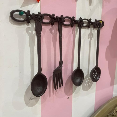 علاق جداري معدني ديكور للمطبخ | Metal wall hanger...
