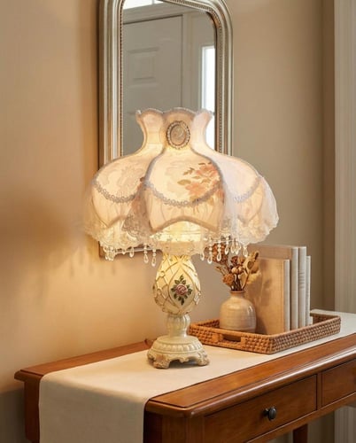 ابجوره حجم وسط مقاس 60 سم | Resin Table Lamp Size...