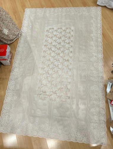 مفرش طاولة بلاستيك 152*228 سم | PVC Table Cloth 15...