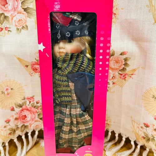 عروسة سيراميك فيكتورية مقاس 40 سم | Ceramic Doll