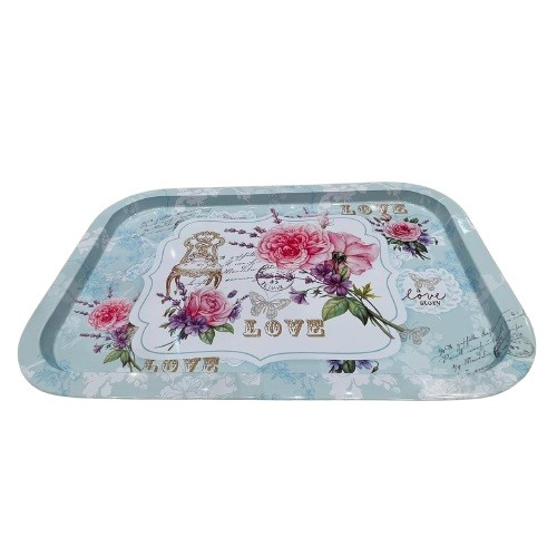 صينية معدنية | Tin Tray 23x34 cm