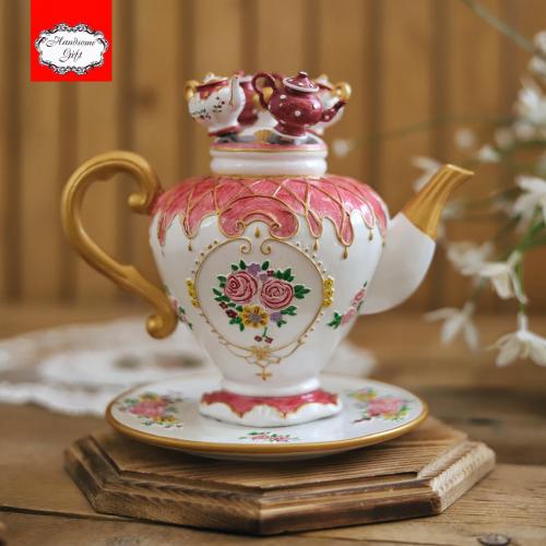 طقم ستاند 4 ملاعق حلى | Sweet 4 Spoon Set with sta...