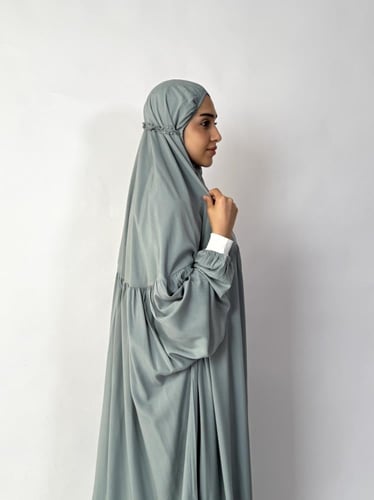 جلال صلاة 1 قطعة كم مطاط | Prayer Dress 1 Part Rub...