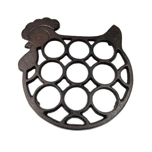 ستاند بيض معدني لون اسود | Iron Decoration