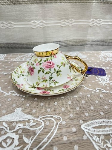 كوب شاي وصحن 220 مل |Tea Cup & Saucer 220 ml