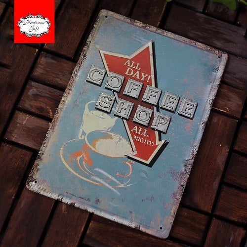 لوحة جدارية معدنية المقاس 30*20 | Metal Decoration...