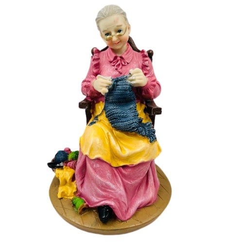 ديكو المرأة العجوز مصنوعه من مادة الريزن| Old Woma...